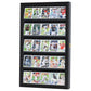 The Playing Card Frame - 25 Deck Holder Display Case Frame Wall Mount (Black Finish)