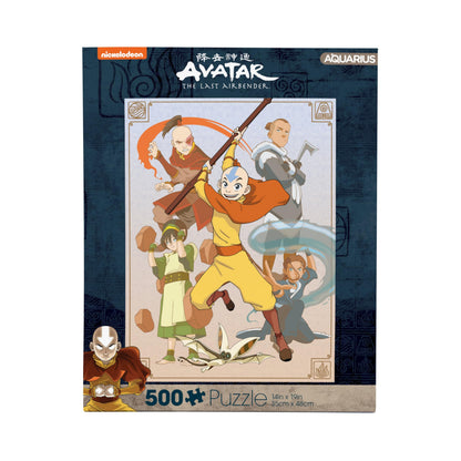 AQUARIUS Avatar Cast (500 Piece Jigsaw Puzzle) - Glare Free - Precision Fit - Officially Licensed Avatar The Last Airbender Merchandise & Collectibles
