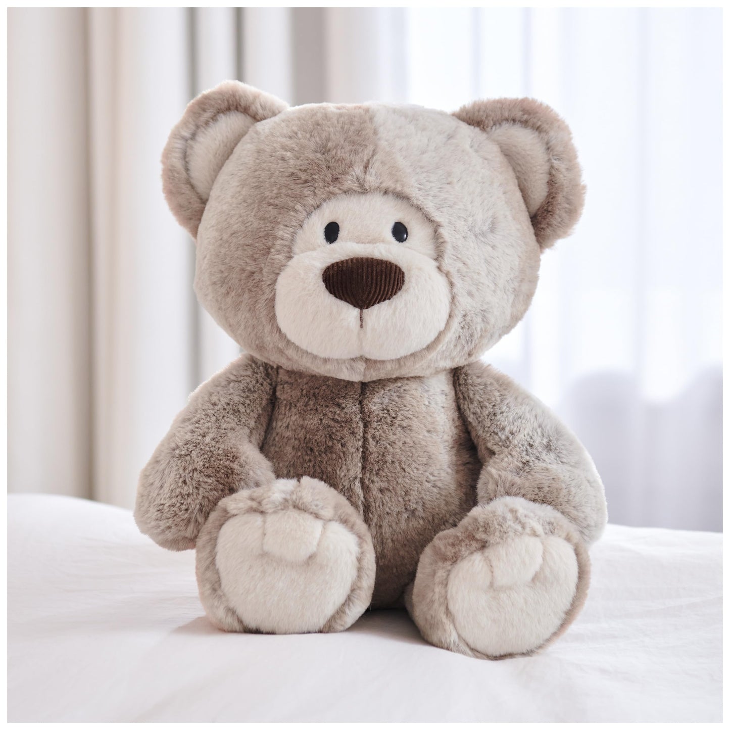 GUND Mukki Teddy Bear, Premium Stuffed Animal for Ages 1 and Up, Brown/Cream, 10"