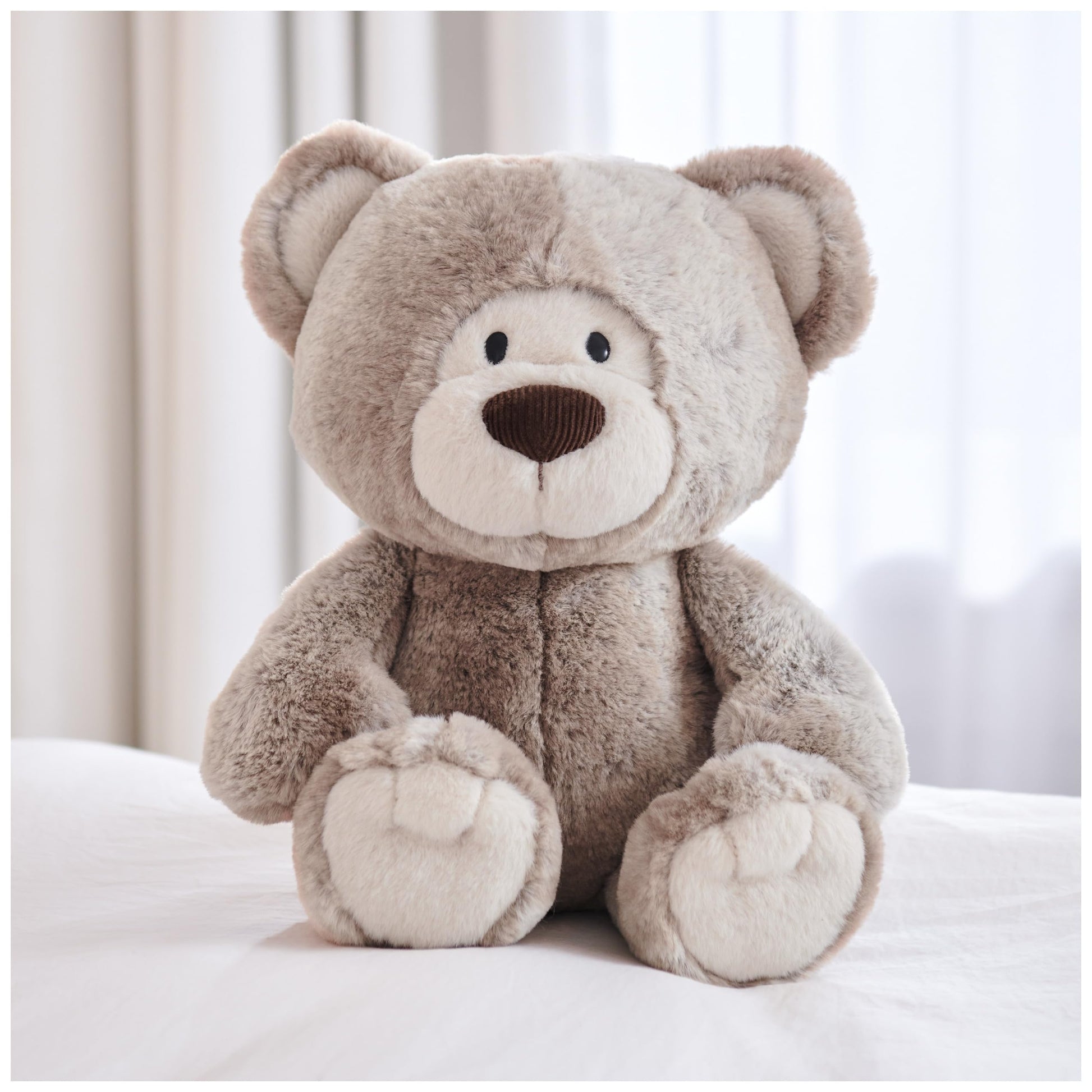 GUND Mukki Teddy Bear, Premium Stuffed Animal for Ages 1 and Up, Brown/Cream, 10"