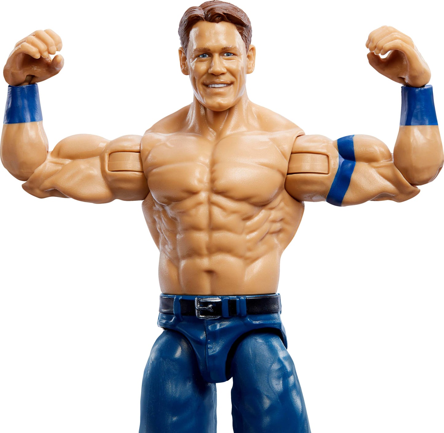 Mattel WWE Top Picks Action Figure, 6-inch Collectible John Cena with 14 Articulation Points & Life-Like Look