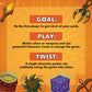 Rivora Games SMACKarang Card Game - Fast-Paced Family & Party Game for Kids 8+, Teens & Adults - 3-6 Players - Color-Matching Action with Unique