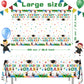 CMUSKO Happy Kindergarten Graduation Tablecloth Decorations- 3PCS Kindergarten Congrats Grad Colourful Waterproof Plastic Table Cover for 2026