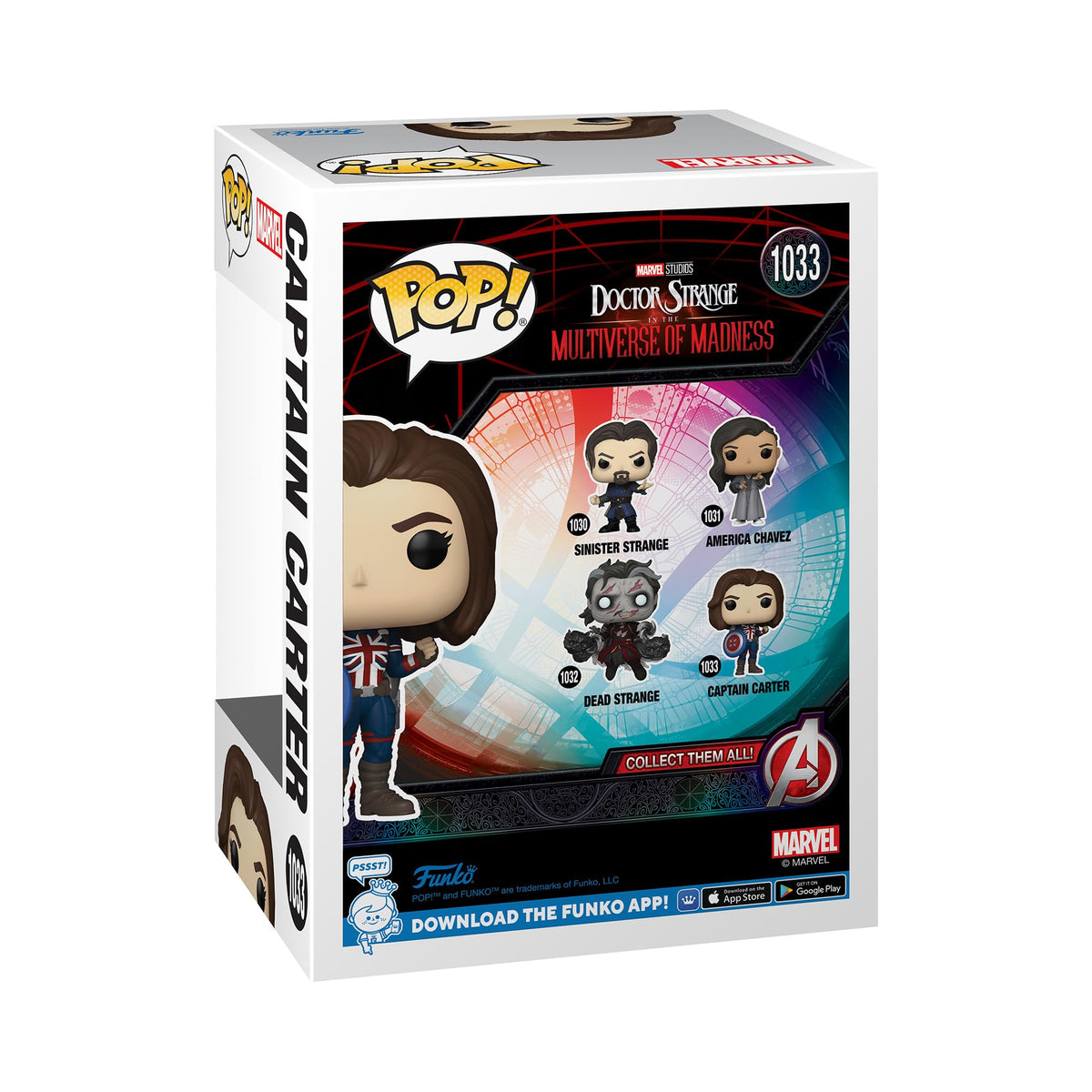 Funko Pop! Marvel: Doctor Strange Multiverse of Madness - Captain Carter