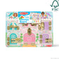 Melissa & Doug Princess Castle Wooden Latches Board Sensory Activity Toy