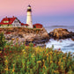 White Mountain Puzzles Maine Lighthouse - 1000 Piece Jigsaw Puzzle