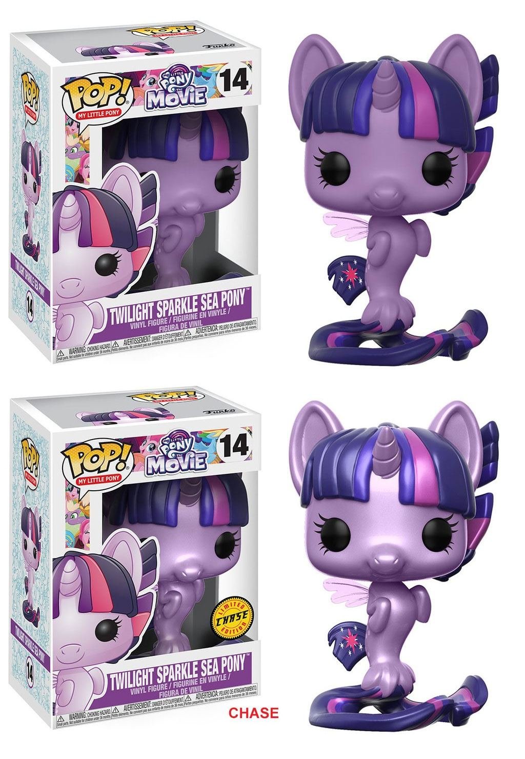 Funko POP MLP: My Little Pony Movie - Twilight Sparkle Sea Pony (Styles May Vary) Collectible Vinyl Figure