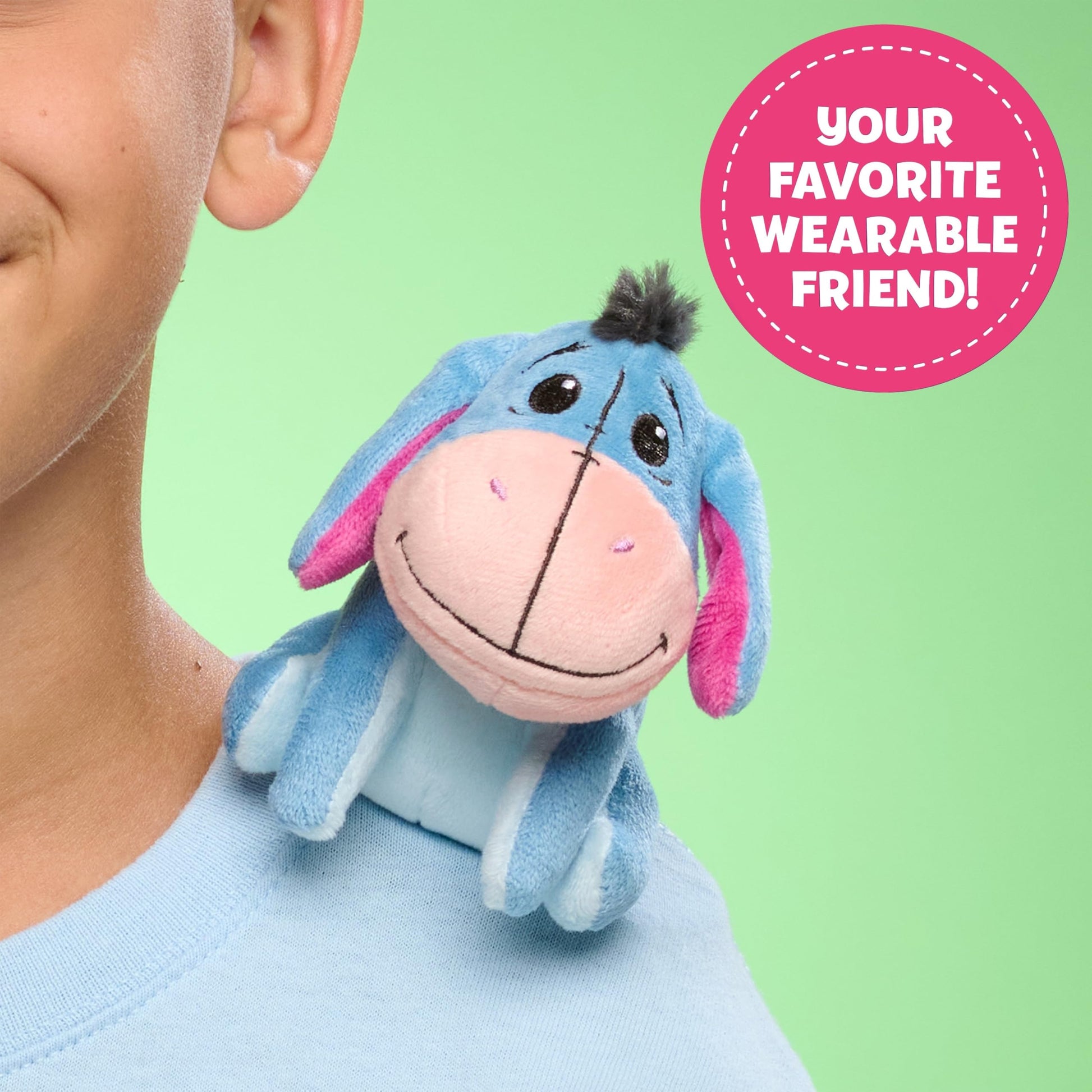Disney Perch’d 4-inch Shoulder Plush Eeyore Stuffed Animal