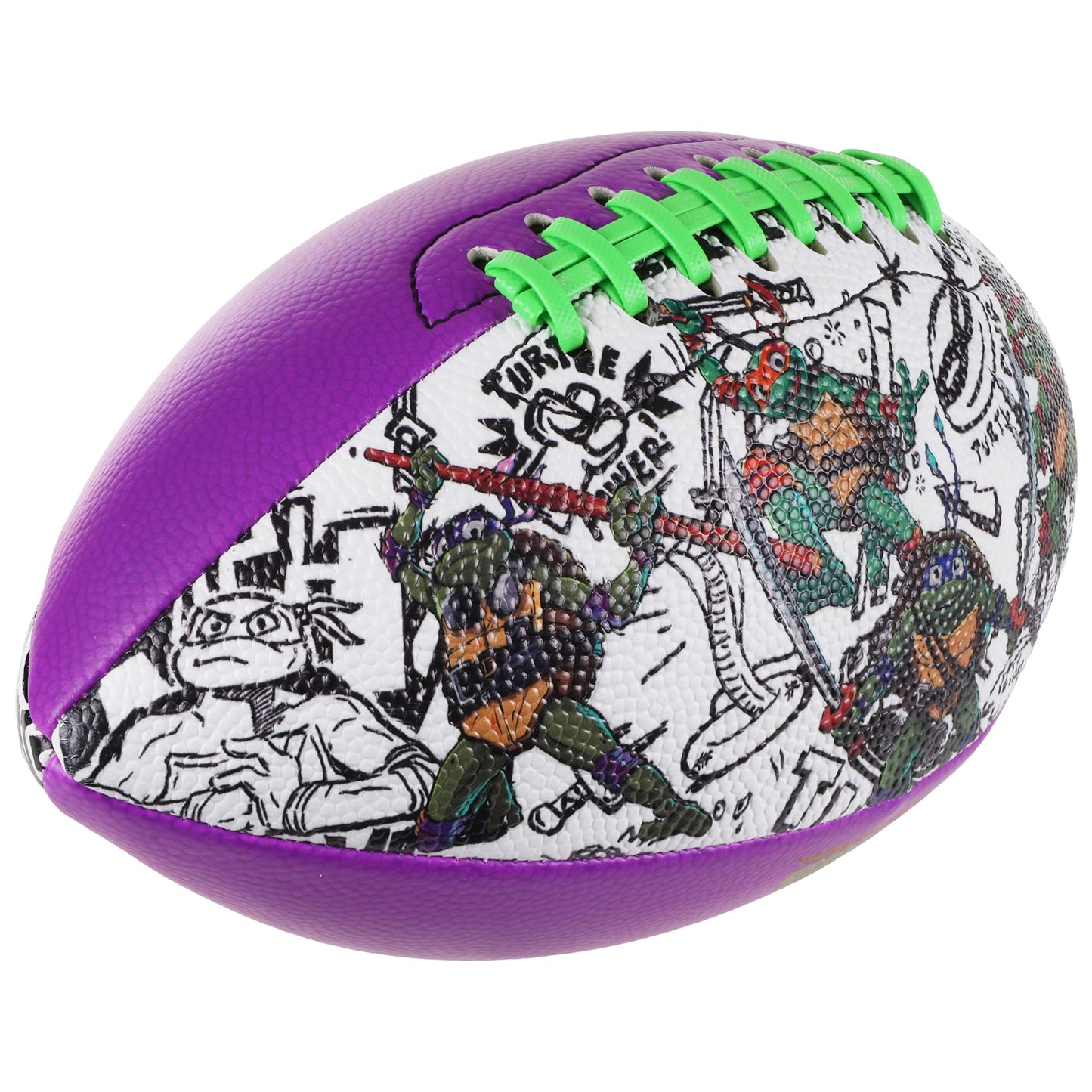 Capelli Sport Teenage Mutant Ninja Turtles Youth Football, TMNT Mutant Mayhem Small Mini Junior Futbol for Kids, Size 6, Multi