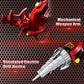 HIGH GODO Red Drill Mech Robot Building Blocks Set, Toilet Upgraded TV Figure Mech Model Building Kit, Cool Creative Robots Toys Gift for Teens