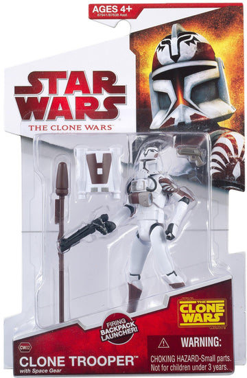 Star Wars: The Clone Wars Clone Trooper with Space Gear Action Figure