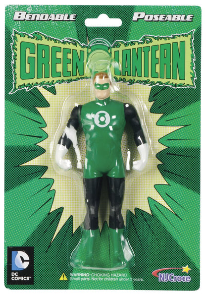 NJ Croce Green Lantern Bendable Figure