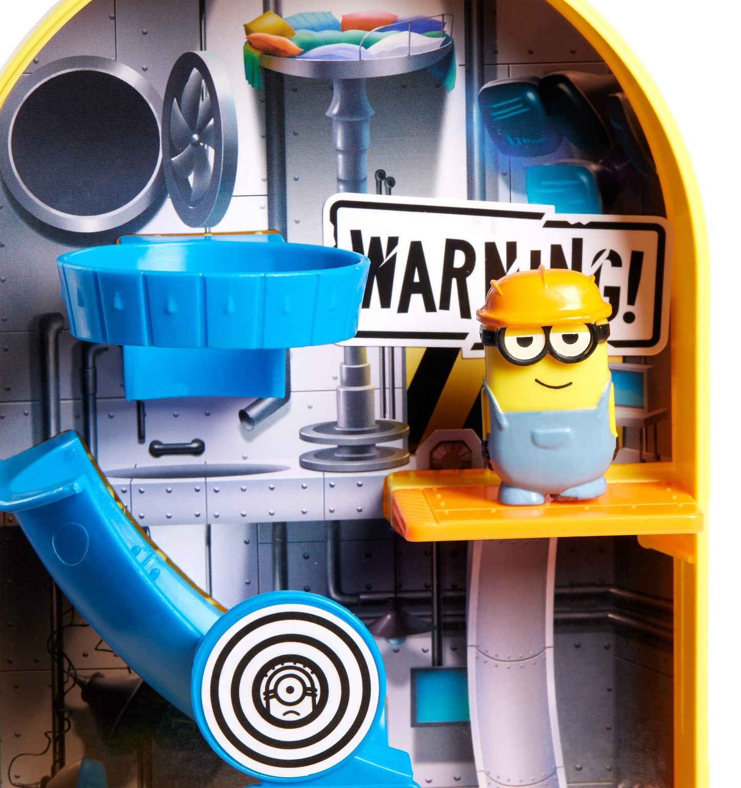 Minions: The Rise of Gru Splat‘EMS Construction Playset Toy, 2 Mini Minion Figures with Deluxe Launcher and Sticky Targets, Gift for Kids Ages 4