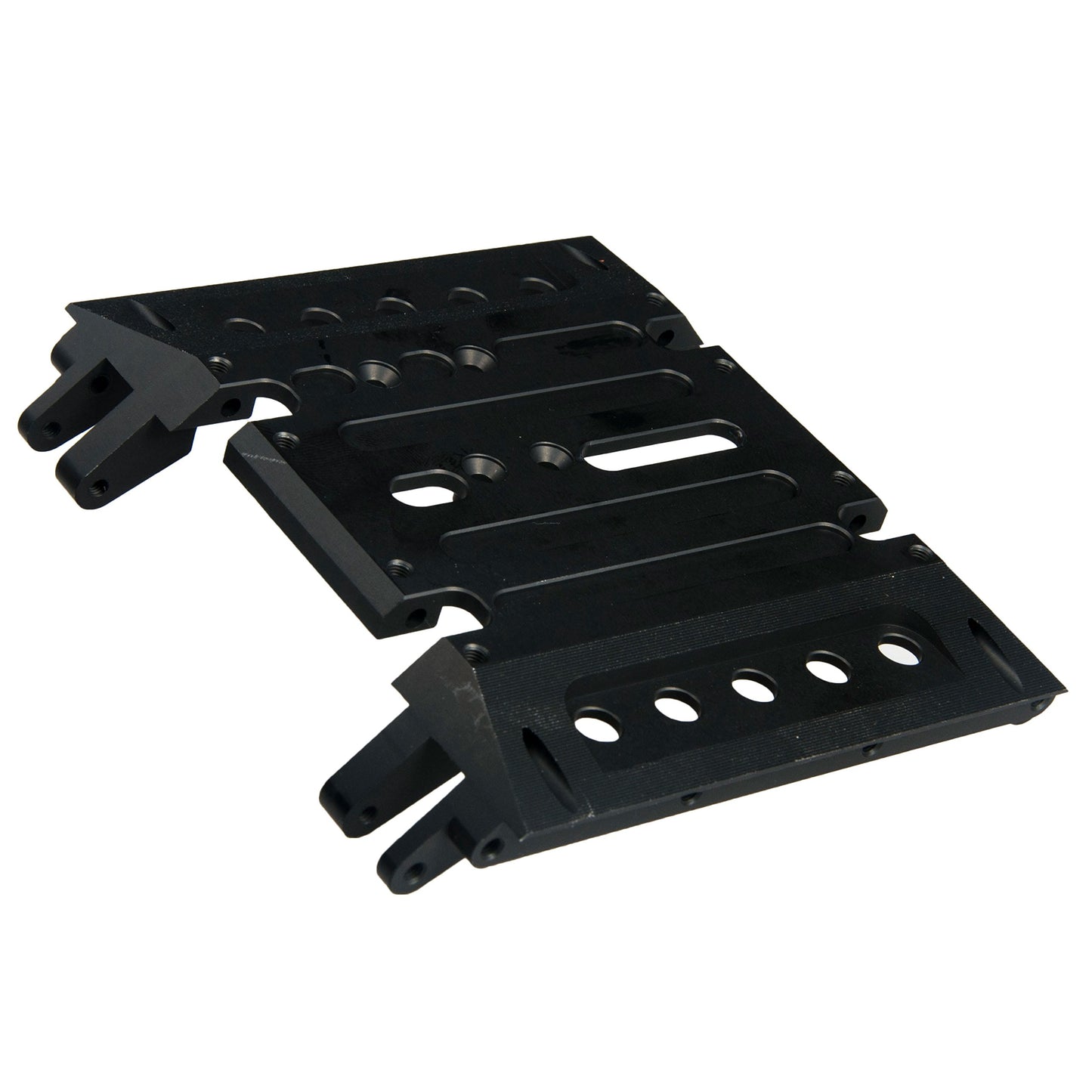 RCLions CNC Aluminum Center Gear Box Mount Skid Plate for Axial Wraith 90018 RC Crawler Car