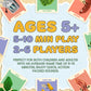 Mustard Pizza Family Card Game - Fun Game for Kids, Families, Teens, and Adults. Easy, Fast-paced. 2-6 Players Ages 5+. Birthday Gifts, Parties, Game