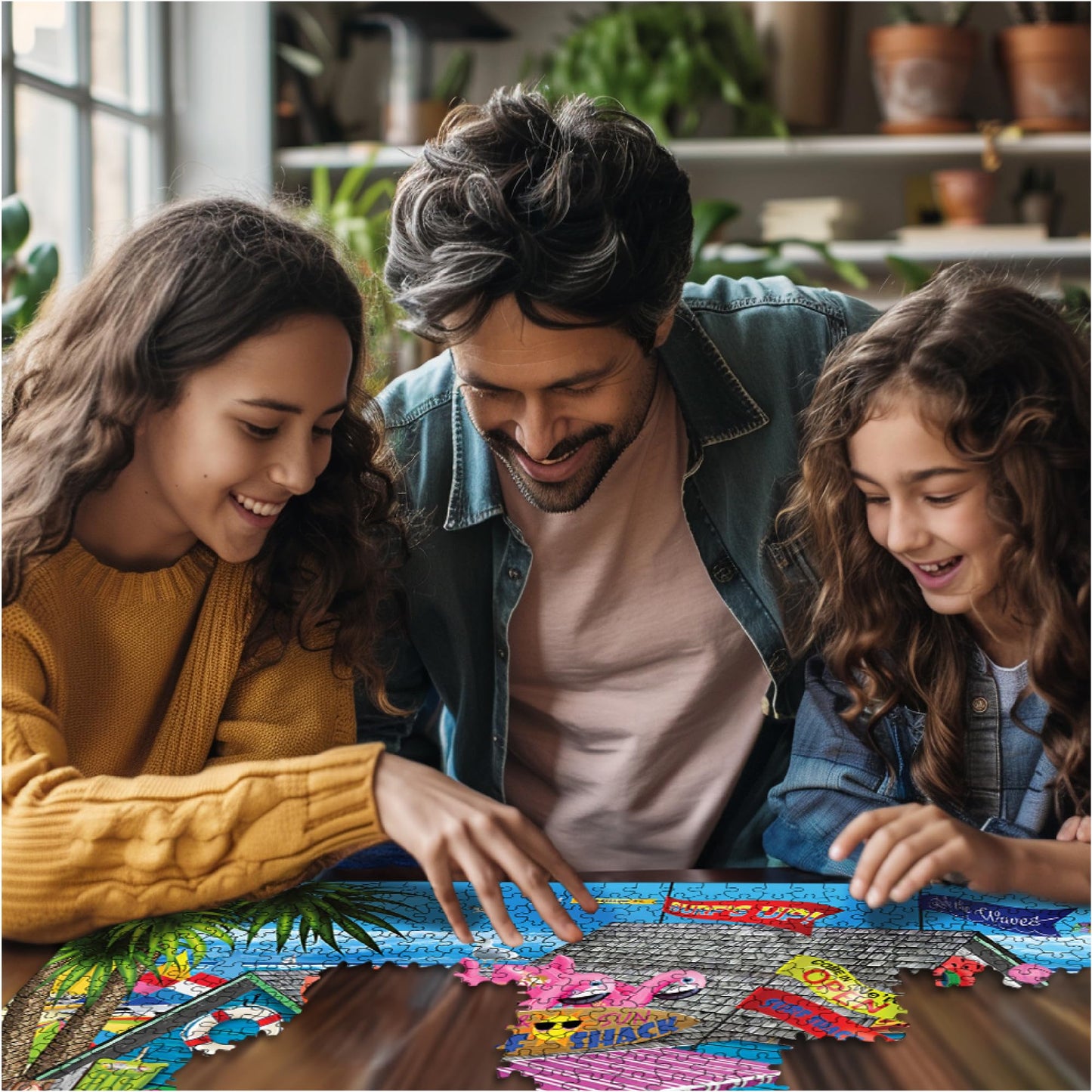 White Mountain 1000 Piece Jigsaw Puzzle Summer Beach Shop, Surf Shack