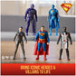 DC Comics Superman Heroes Vs Villains Figure Set, 5-Pack