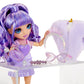 Rainbow High Creative Crystals Violet - Purple 11” Fashion Doll with Crystal Accessory Make It Kit, Ring for You, DIY, Crafts, Resin Play, Kids Gift