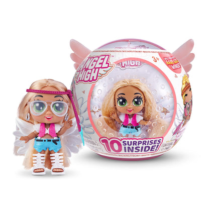 ITTY BITTY PRETTYS Angel High Cara Mello Doll with 10 Surprise Accessories by ZURU, Multicolor