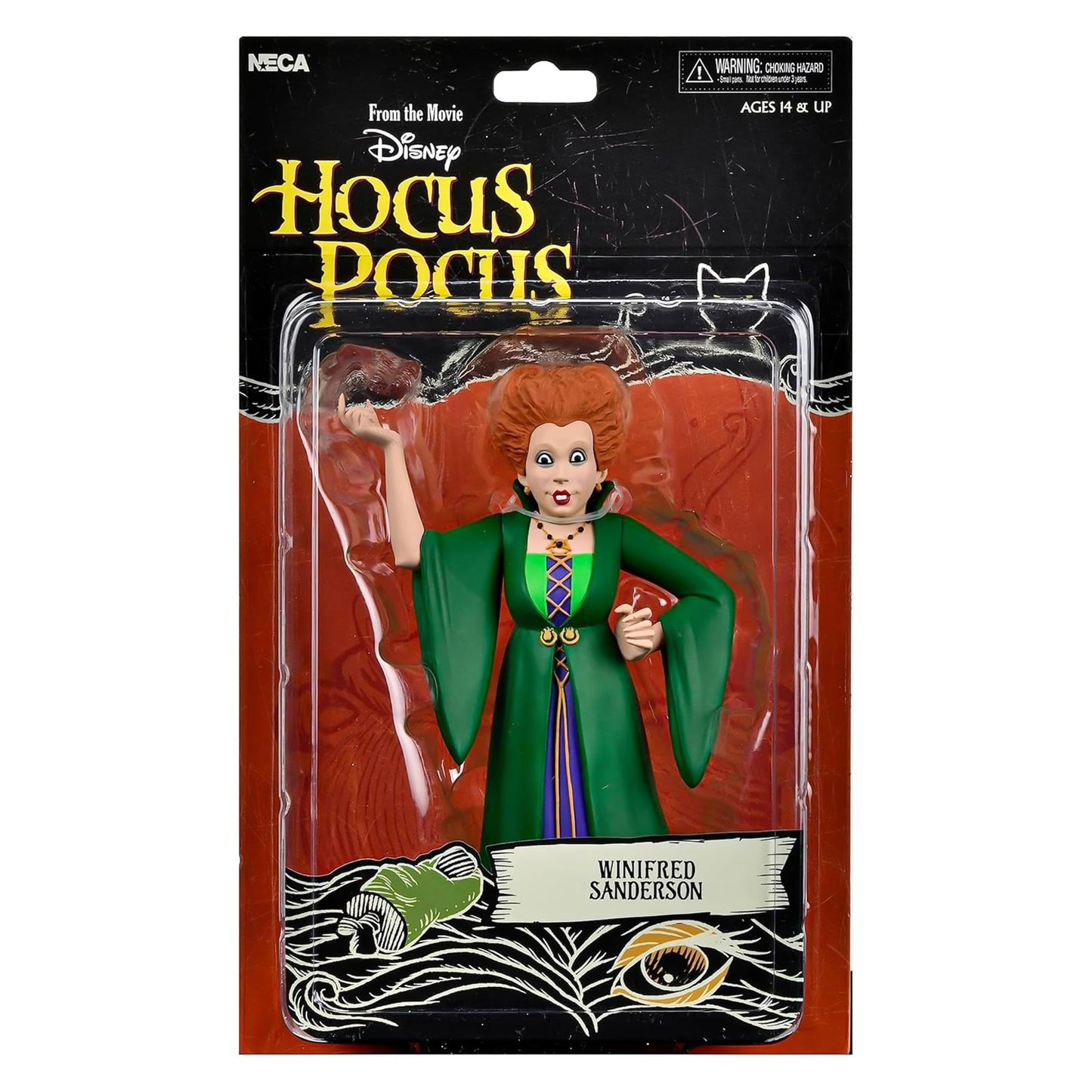NECA Hocus Pocus: Toony Terror Winifred Sanderson 6" Action Figure