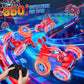 Innofans Remote Control Car for Boys, 360° Rotating 4WD Stunt Spider RC Cars with Cool LED Lights, Rechargeable Car Toys Birthday Gifts for Kids Boys