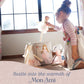 MON AMI Angel Stuffed Doll - 15", Soft Elegant Plush Doll for Little Girls, Use as Toy or Room Decor