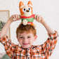 Animal Adventure | Bluey | 8" Mini Bingo Plush | Limited Edition Christmas Themed Animals for Kids | Cute & Huggable Ultra Soft Plushie Stuffers Toy