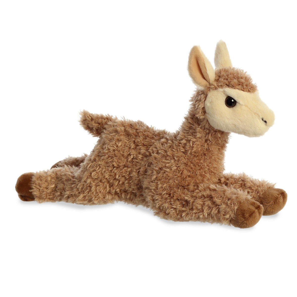 Aurora® Adorable Flopsie™ Louis Llama™ Stuffed Animal - Playful Ease - Timeless Companions - Brown 12 Inches