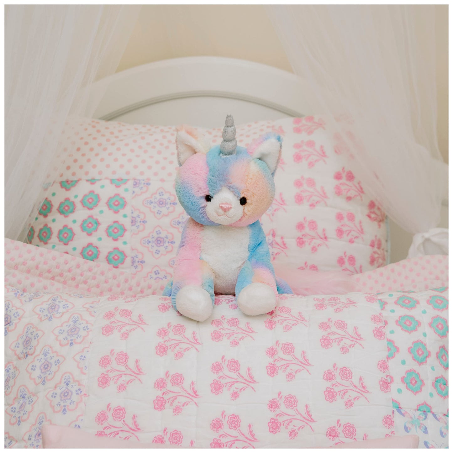 GUND Caticorn 9-Inch Rainbow Kitten Unicorn Stuffed Animal for Ages 0+