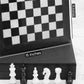 Marblous Krafts Marble Chess Set 15 Inch Black & White Handcrafted Marble Chess Board with Pieces Luxury Chess Sets for Adults Classic Strategy Board