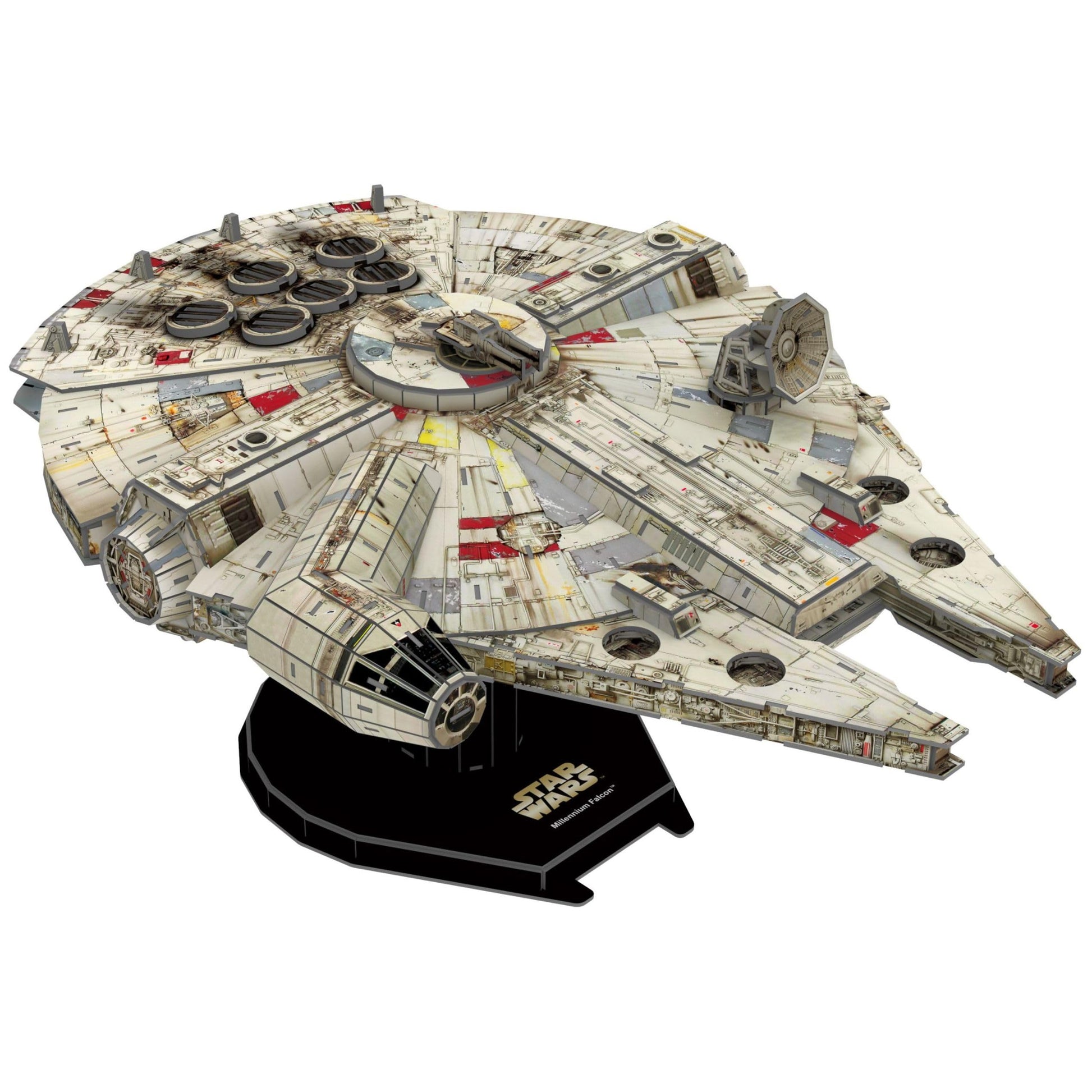 4D Cityscape Star Wars 3D Paper Model Kits (Millennium Falcon)