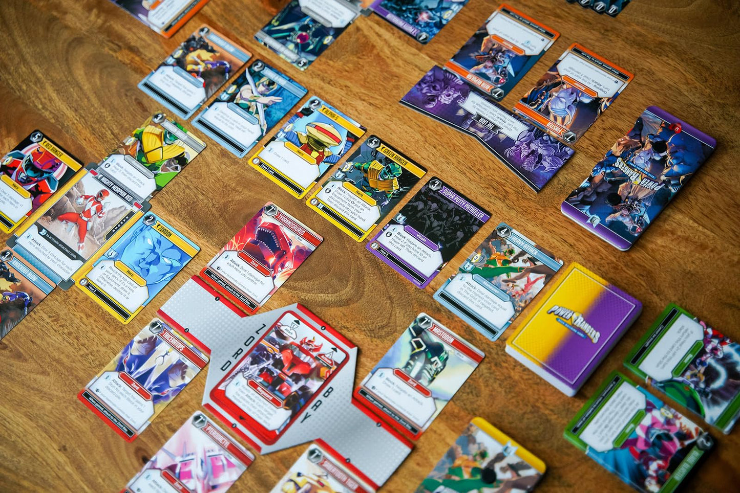Renegade Game Studios Power Rangers Deck-Building Game 2-4 Players, Ages 13+ Core Set