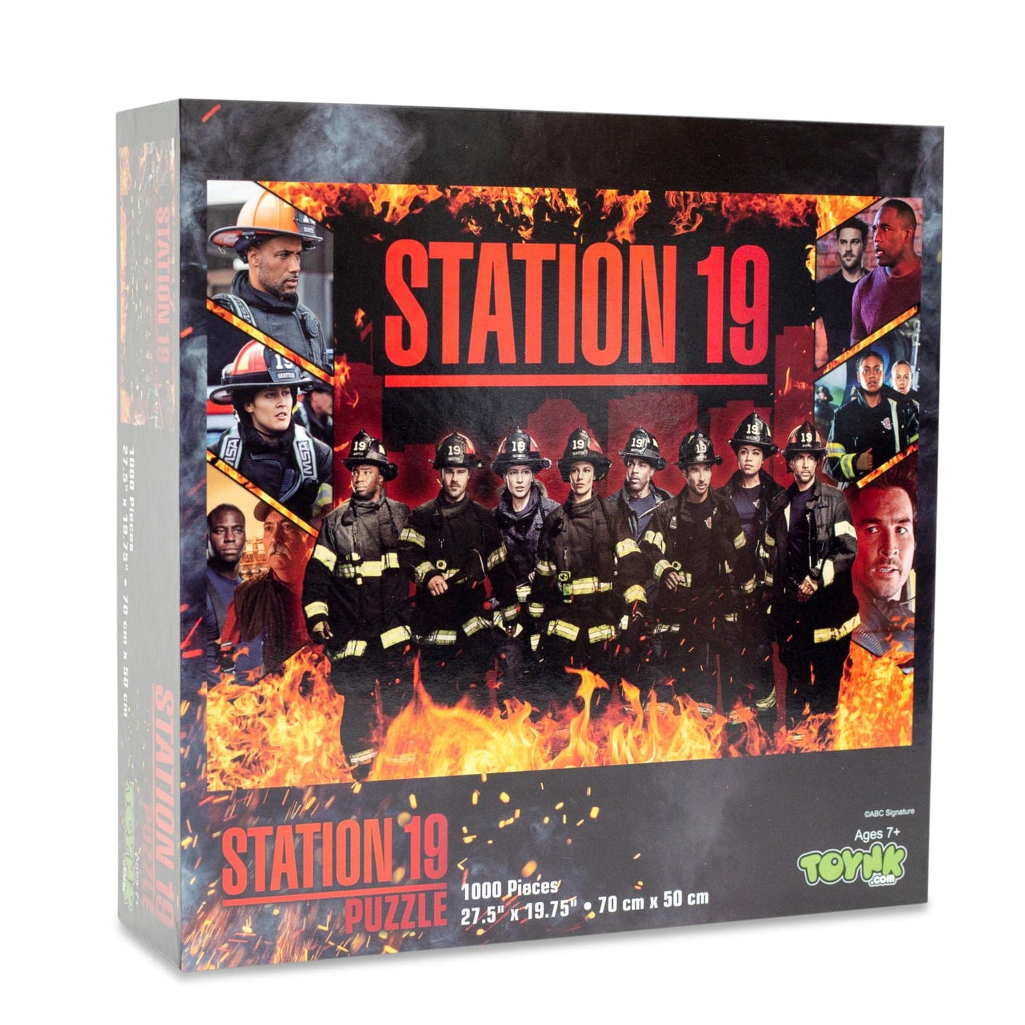 Station 19 Collage 1000-Piece Jigsaw Puzzle, Brain Teaser for Adults | 28 x 20 Inches