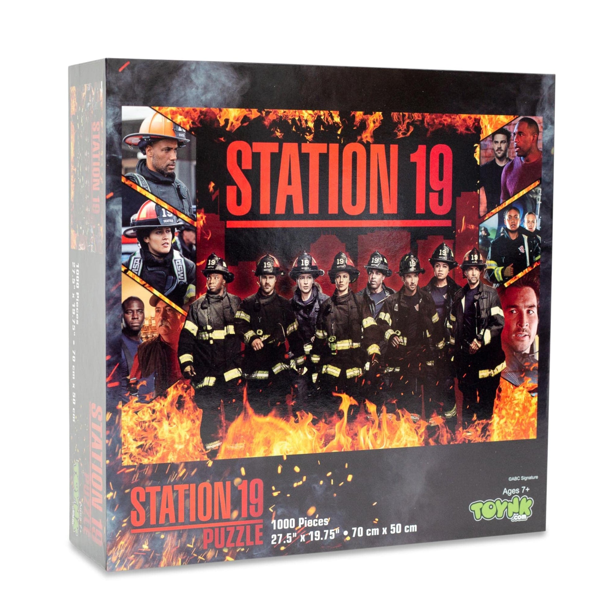 Station 19 Collage 1000-Piece Jigsaw Puzzle, Brain Teaser for Adults | 28 x 20 Inches