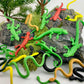 Safari Ltd. Reptiles TOOB - 16 Hand-Painted Mini Figurines Including Snakes, Lizards, Iguanas, and Chameleons - Educational Toy Figures For Boys