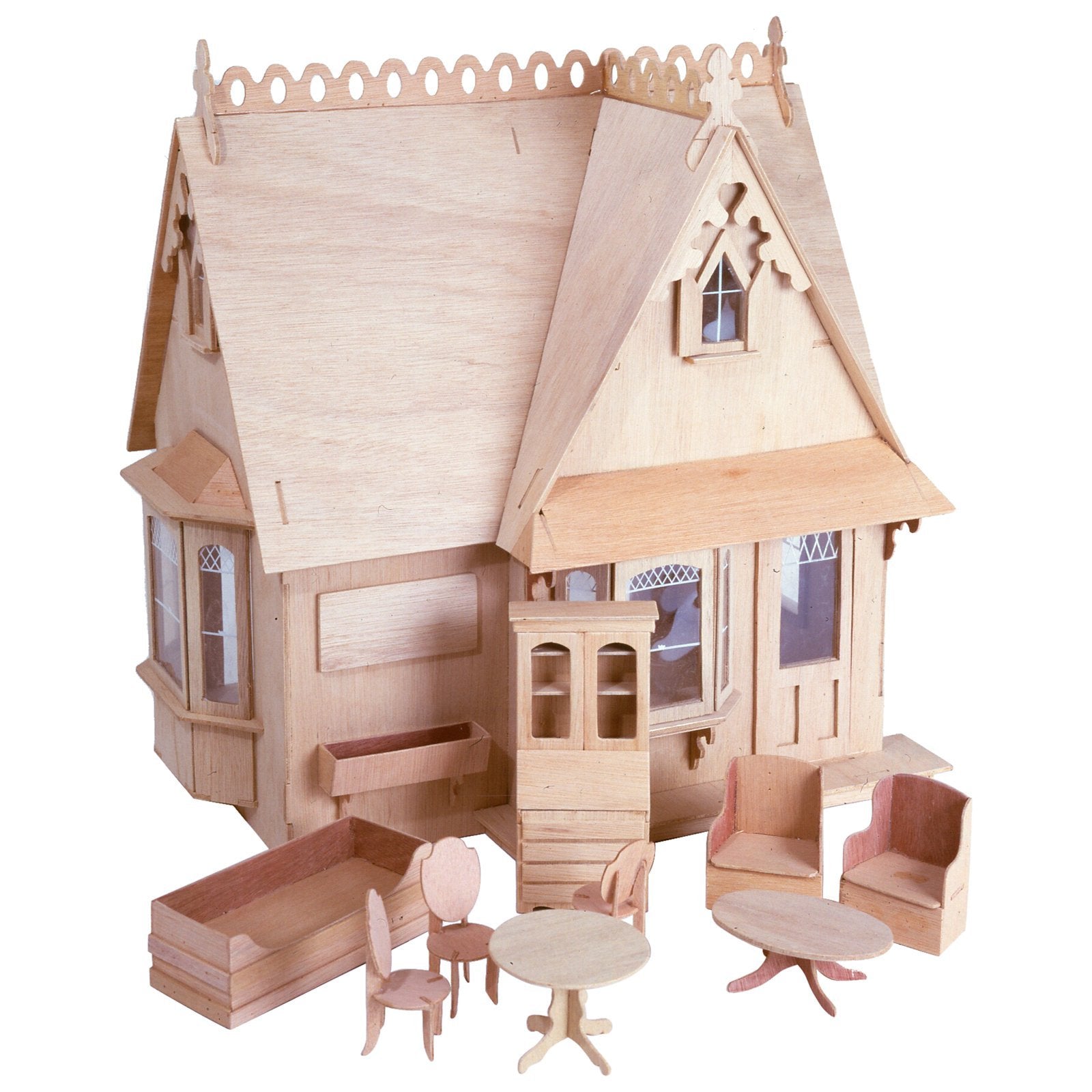 Greenleaf Storybook Cottage Dollhouse Kit - 1 Inch Scale