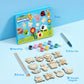 JOYIN 12 Wooden Magnet Creativity Arts & Crafts Painting Kit for Kids, Decorate Your Own Painting Gift for Halloween Crafts, Birthday Parties