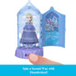 Mattel Disney Frozen Surprise Small Dolls & Mini Castle Playsets with Spinning Doll Reveal, Ice Castle Spin Surprise from Movies (Styles May Vary)