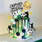 32 PCS Soccer Cake Topper Decorations - Soccer Ball Player Cake Decorations for Football Theme Birthday Sport Party Supplies