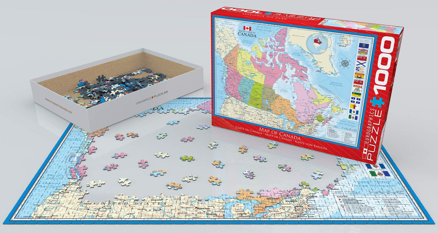 EuroGraphics Map of Canada