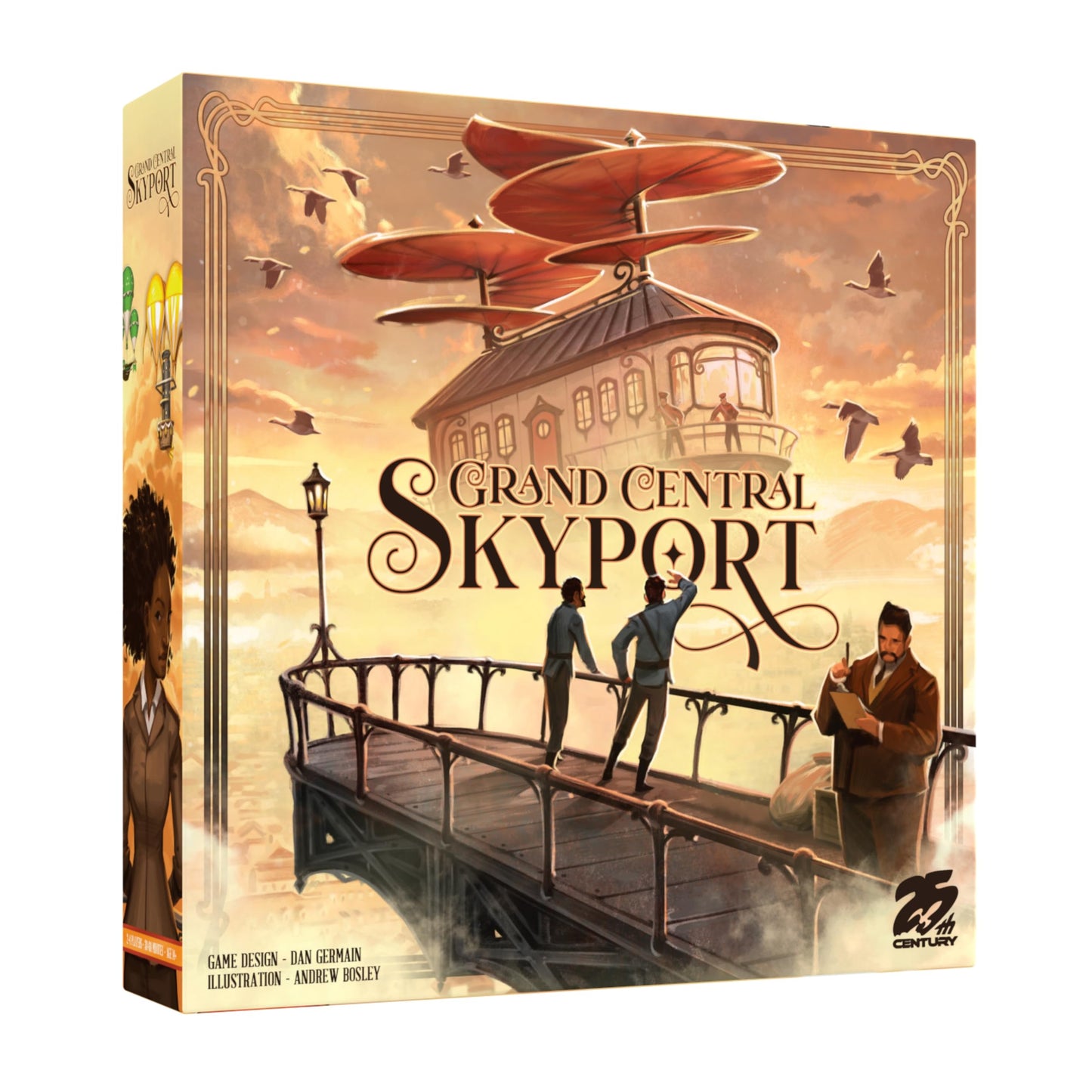 Grand Central Skyport - 25th Century Games | Ages 14+, 2-4 Players, 30-60 Minutes