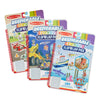 Melissa & Doug PAW Patrol Restickable Stickers Flip-Flap Pad 3-Pack - Classic Missions, Adventure Bay, Ultimate Rescue