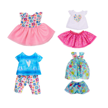 Baby Alive Mix N' Match Outfit Set, Fits Most 12" - 14" Dolls, Doll Not Included, Pretend Play, Kids Toys for Ages 3 Up by Just Play