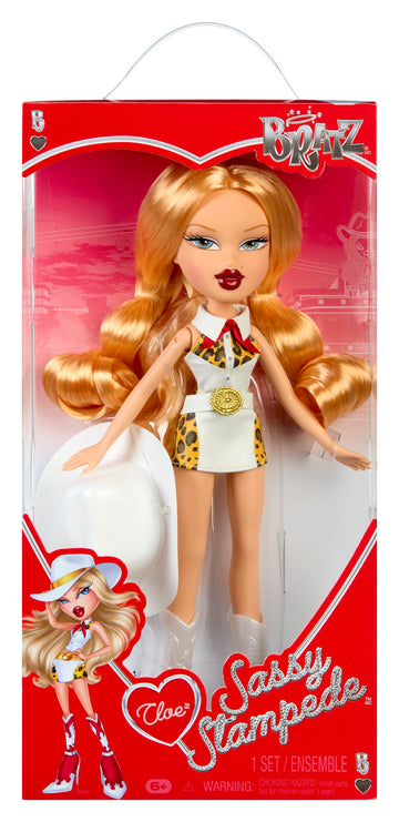Bratz Sassy Stampede Cloe Fashion Doll with Accessories: Western, Cowgirl Style Clothes & Accessory Pieces