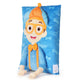 Jay Franco Snuggle Pillow - 15 Inch Kids Ultra-Soft Stuffed Plushie & Cozy Throw Pillow, Official Licensed Character Cushion, Blue - Blippi