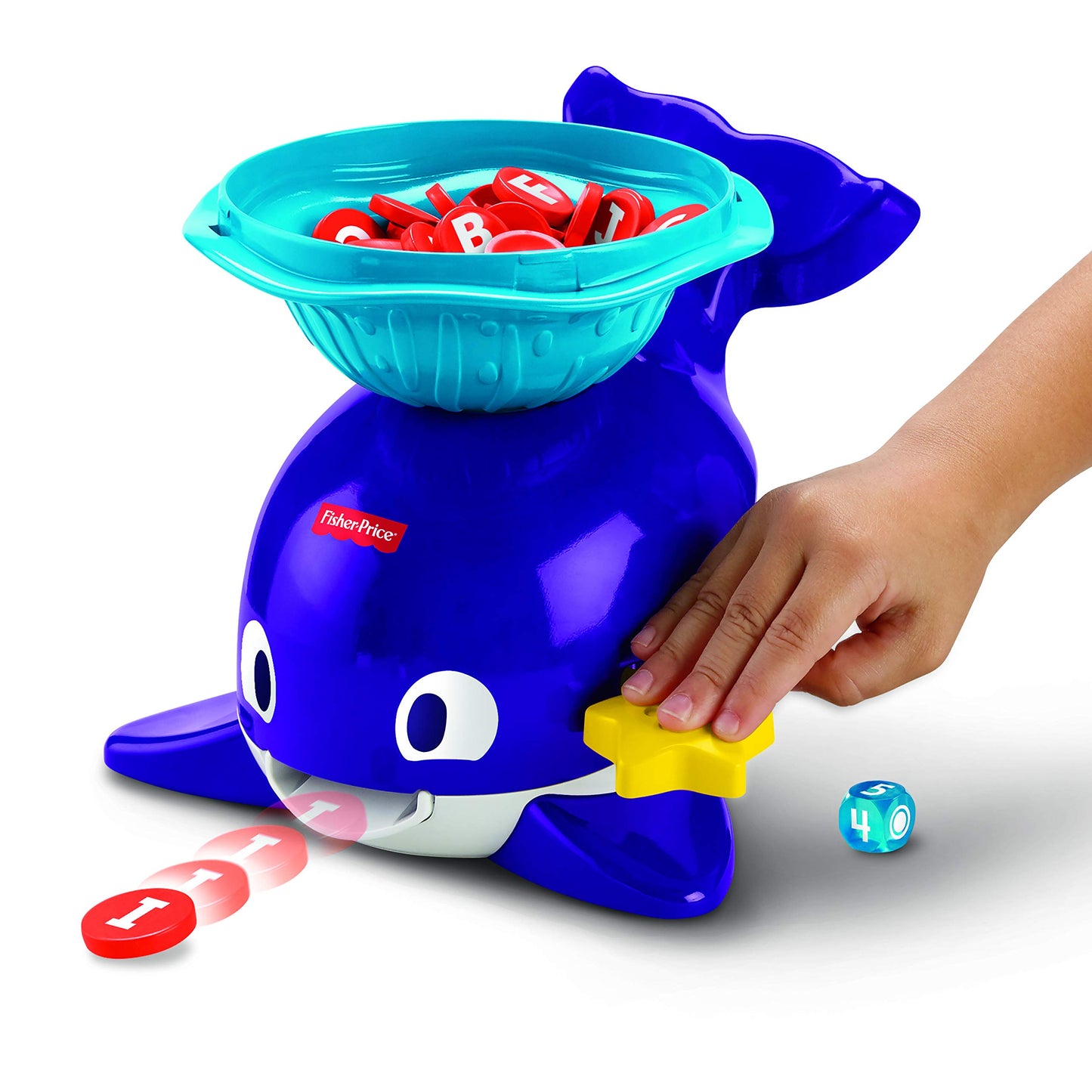 Fisher-Price Spout & Spell Whale