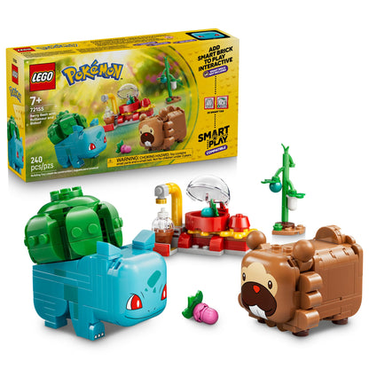 LEGO Pokémon SMART Play: Berry Bash with Bulbasaur and Bidoof 72155