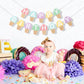 Ice Cream Happy Birthday Banner - Ice Cream Birthday Party Decoration,Summer Birthday Banner,Ice Cream 1st Birthday Banner,Ice Cream First Photo Props