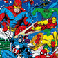 Buffalo Games - Marvel - Season's Greeting from The Avengers - 500 Piece Christmas Jigsaw Puzzle - Festive Holiday Puzzles for Adults - Precision-Cut