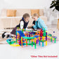 12pcs Race Track Add-On Magnetic Railway 5Styles Building Block Set Magnet Tiles Construction Toy STEM Learning Early Education Toys Blocks Child